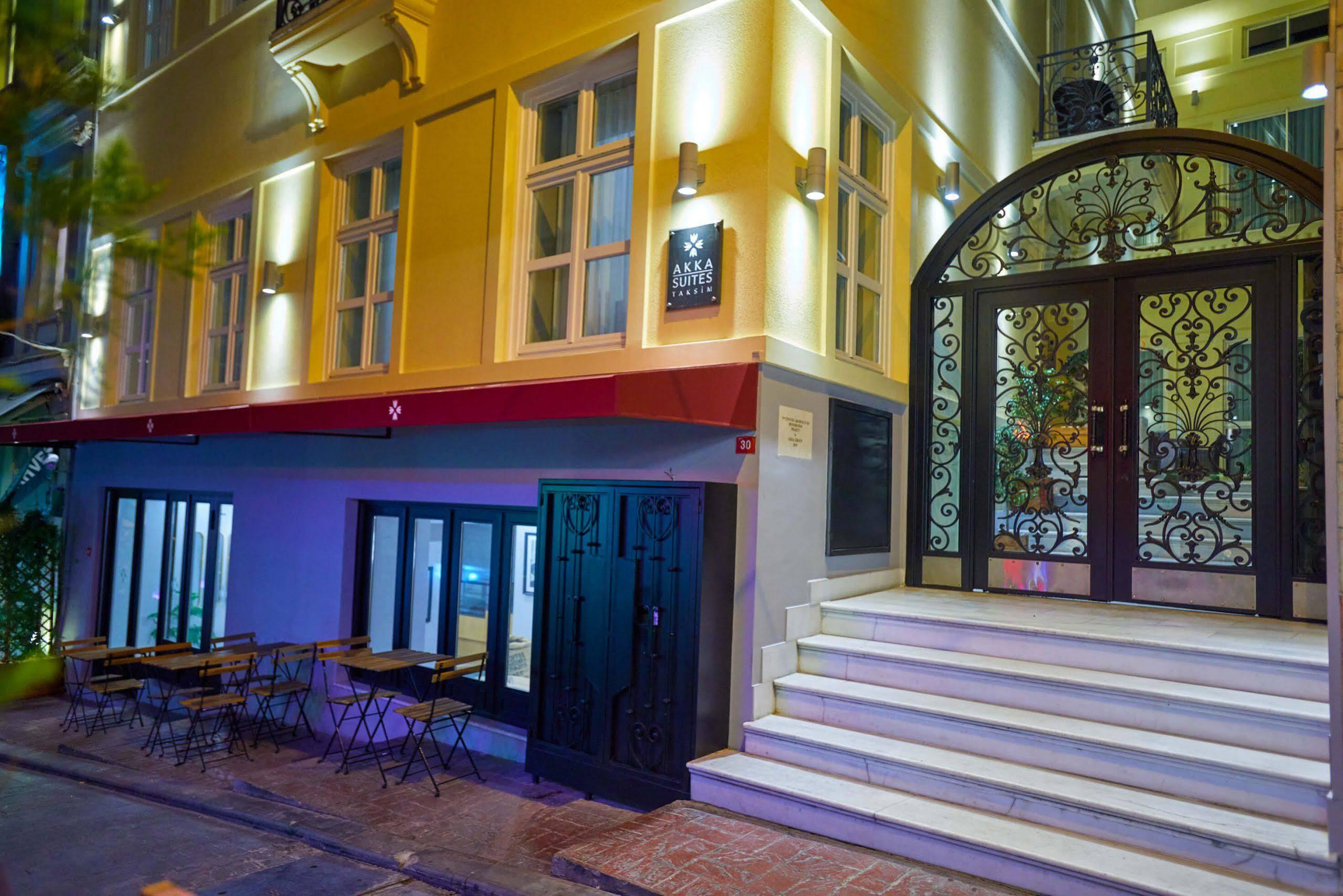 Akka Suites Taksim-Special Class Istanbul Eksteriør billede